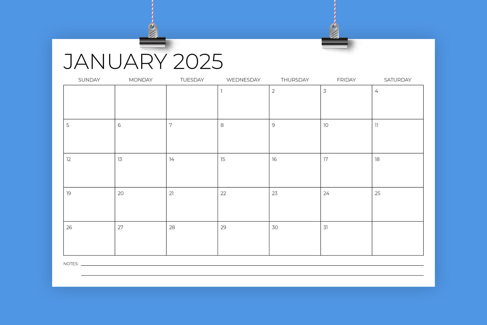 2025 11X17 Calendar Templaterunning With Foxes | Thehungryjpeg inside 11X17 2025 Calendar Printable