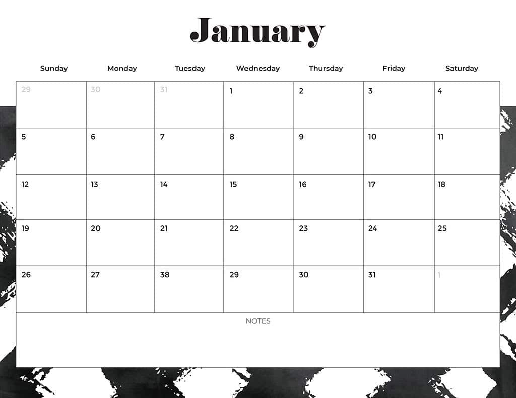 Free 2025 Calendars — 80 Beautiful &amp;amp; Printable Options For You! within Free Printable 2025 Monthly Calendar With Holidays Monday Start