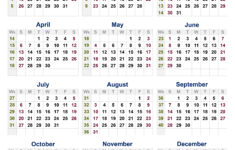 Free Download 2025 Calendar With Week Numbers with Free Printable 2025 Calendar With Week Numbers