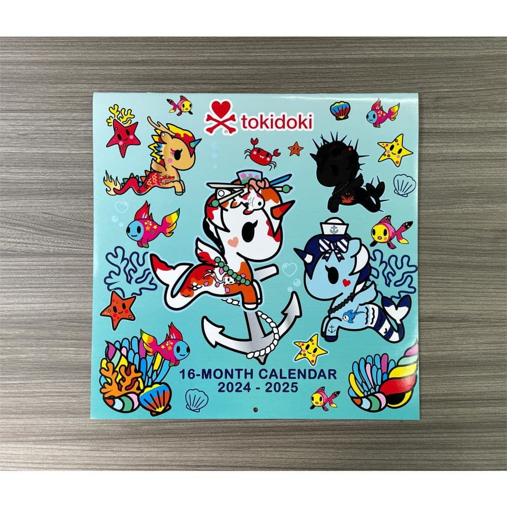 2019 Japanese Planners with Tokidoki Mermicorno 2025 Calendar Printable