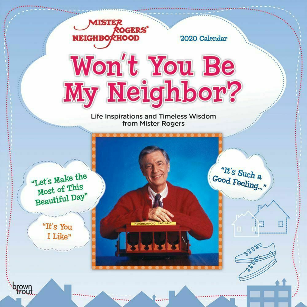 2020 Wall Calendarbrown Trout- Mister Roger&amp;#039;S Neighborhood 12 inside Mister Rogers 2025 Calendar Printable