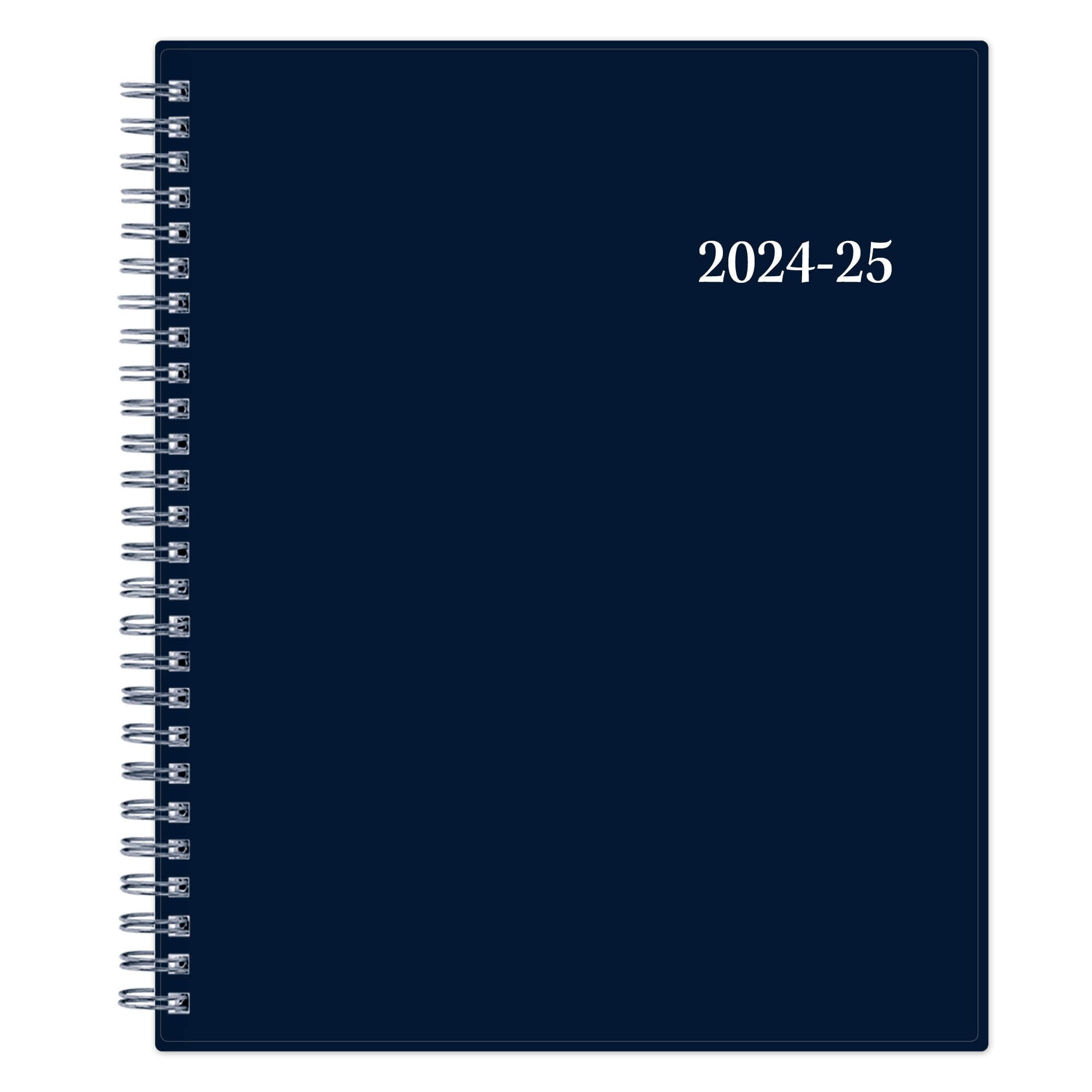 2024-2025 Blue Sky Enterprise Weekly/Monthly Planning Calendar, 7&amp;quot; X 9&amp;quot;, Navy, July To June in Blue Sky Weekly/Monthly Planning Calendar July 2024 - June 2025