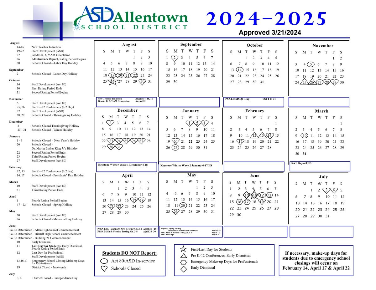 2024-2025 School Year Calendar | Post Details Page within Pennsylvania 2025 Calendar Printable