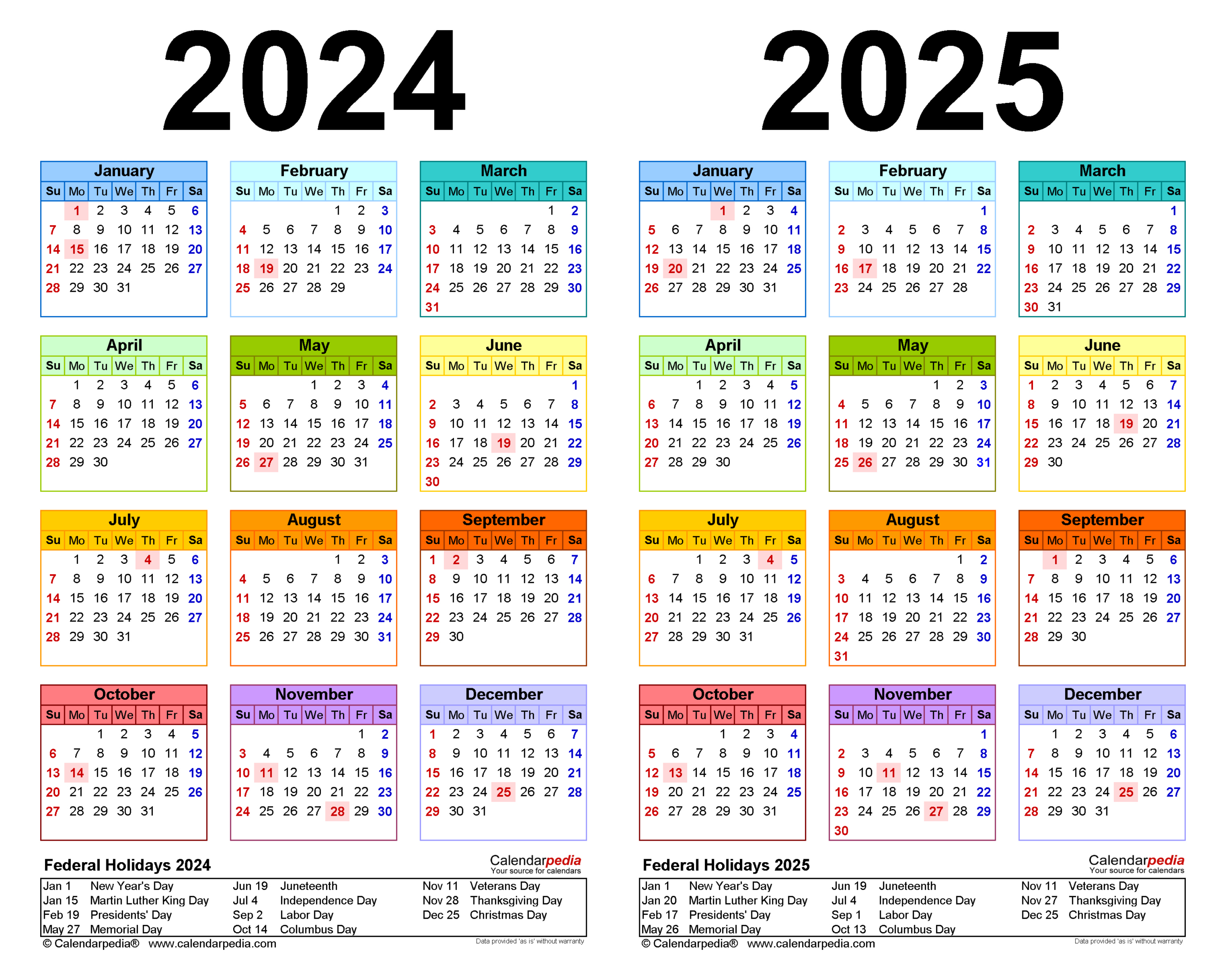 2024-2025 Two Year Calendar - Free Printable Pdf Templates pertaining to August 2024 To June 2025 Calendar
