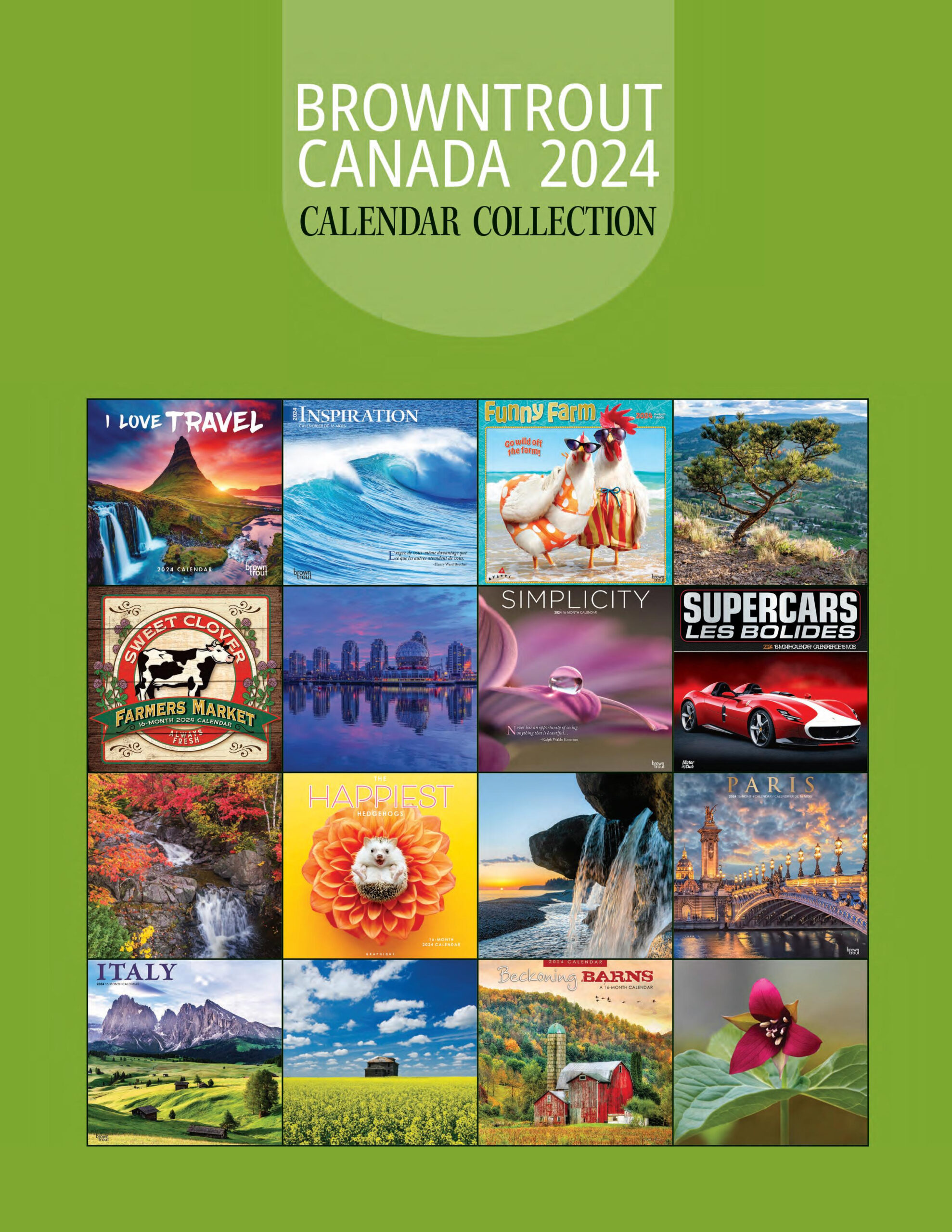 2024 Browntrout Canada Cataloguebrowntrout Canada/Wyman - Issuu with regard to Beckoning Barns 2025 Calendar Printable