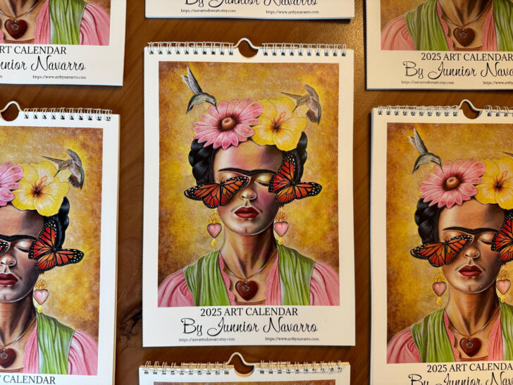 Lang Folk Art Special Edition 2025 Calendar Printable