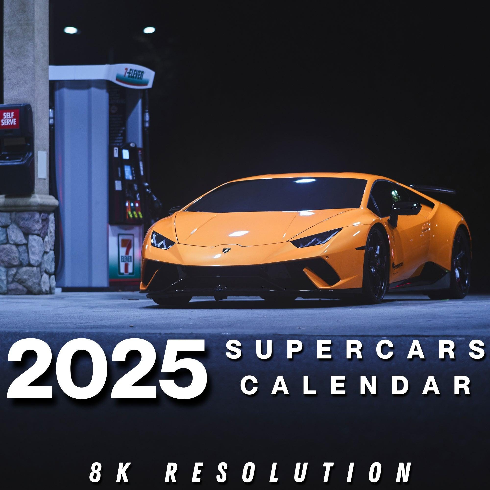 2025 Automotive Exotic Supercar Calendar - Ultra Hd Resolution with Supercars 2025 Calendar Printable
