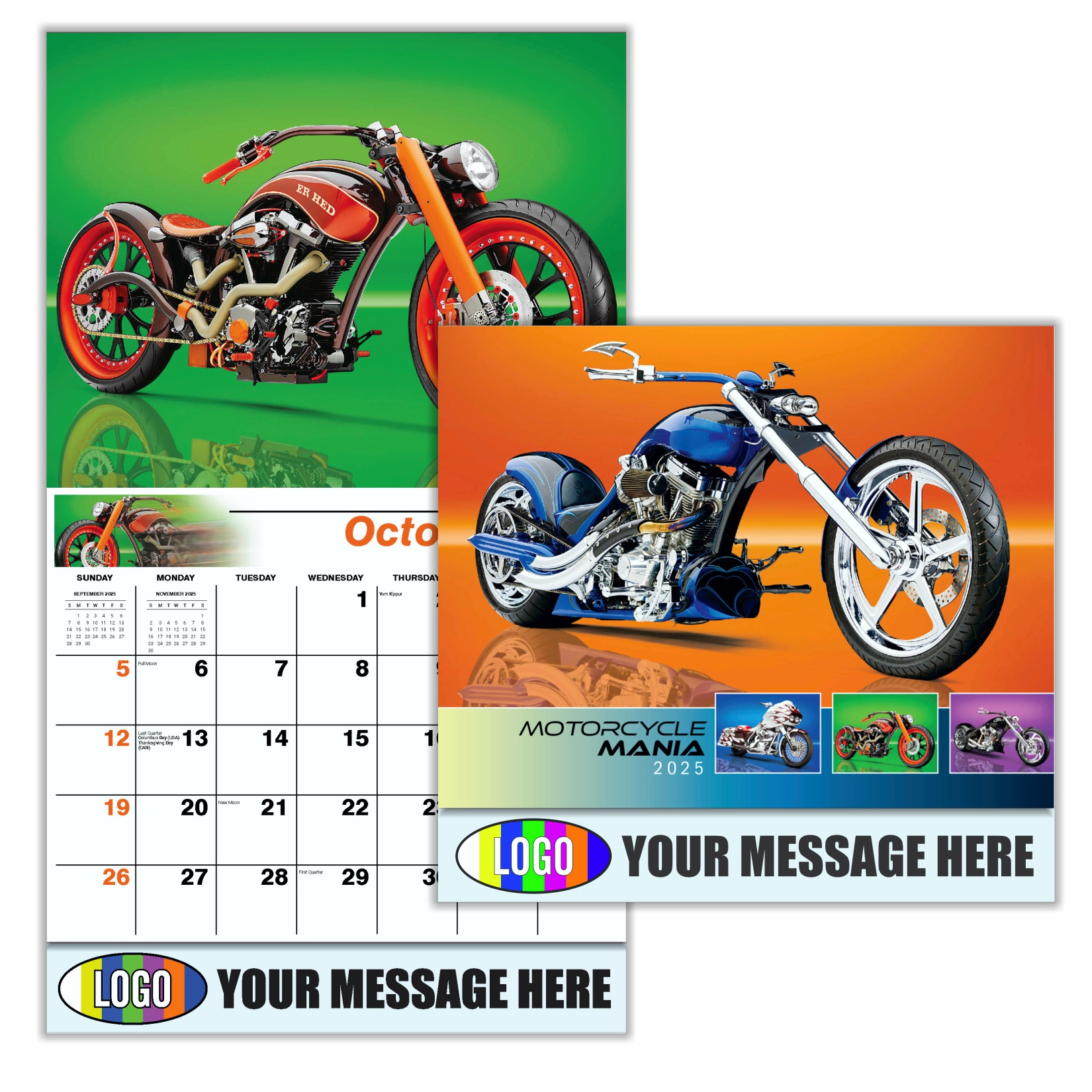 2025 Business Promotion Calendar | Motorcycle Mania throughout Orange County Choppers 2025 Calendar Printable