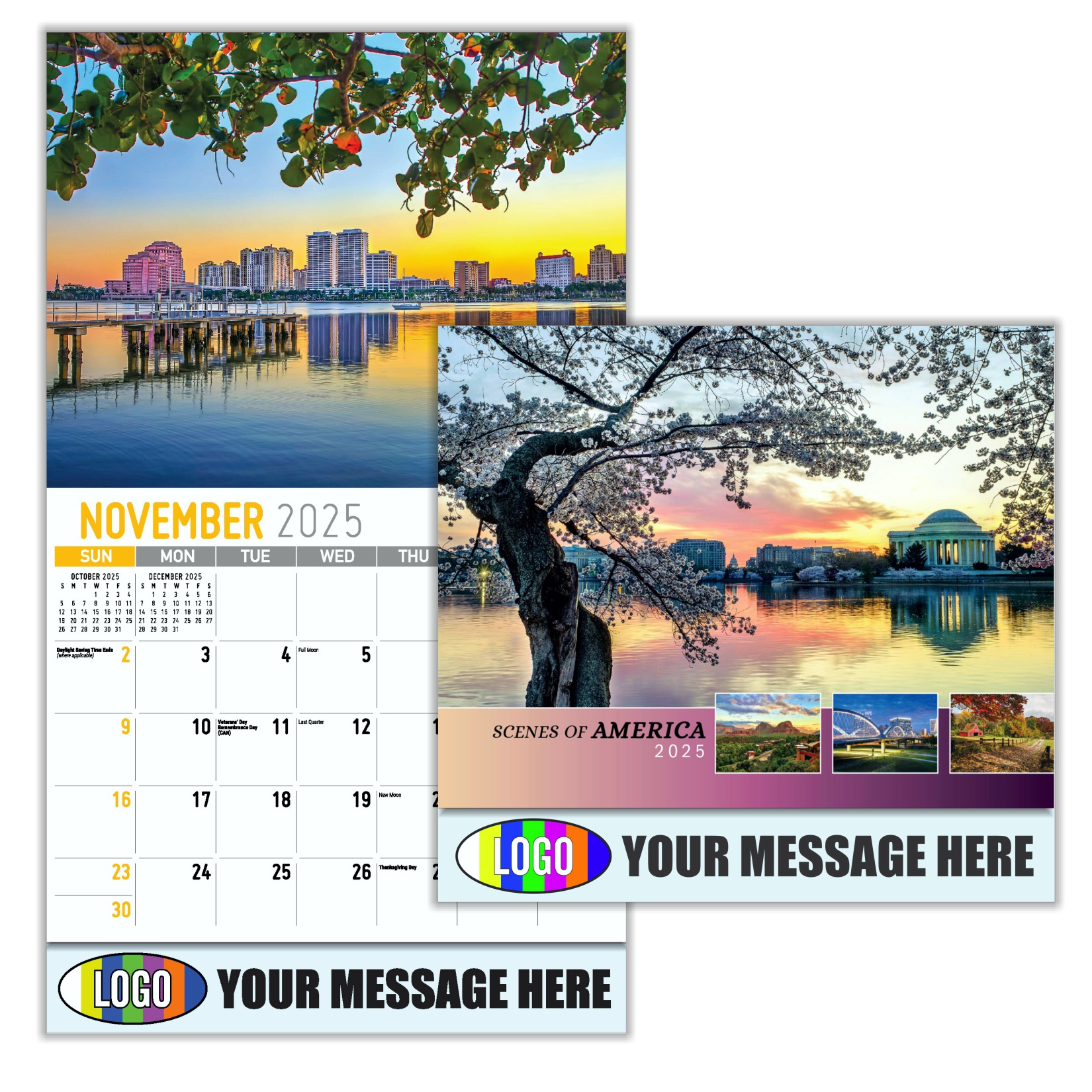2025 Business Promotion Calendar | Scenes Of America for Scenic America 2025 Calendar Printable