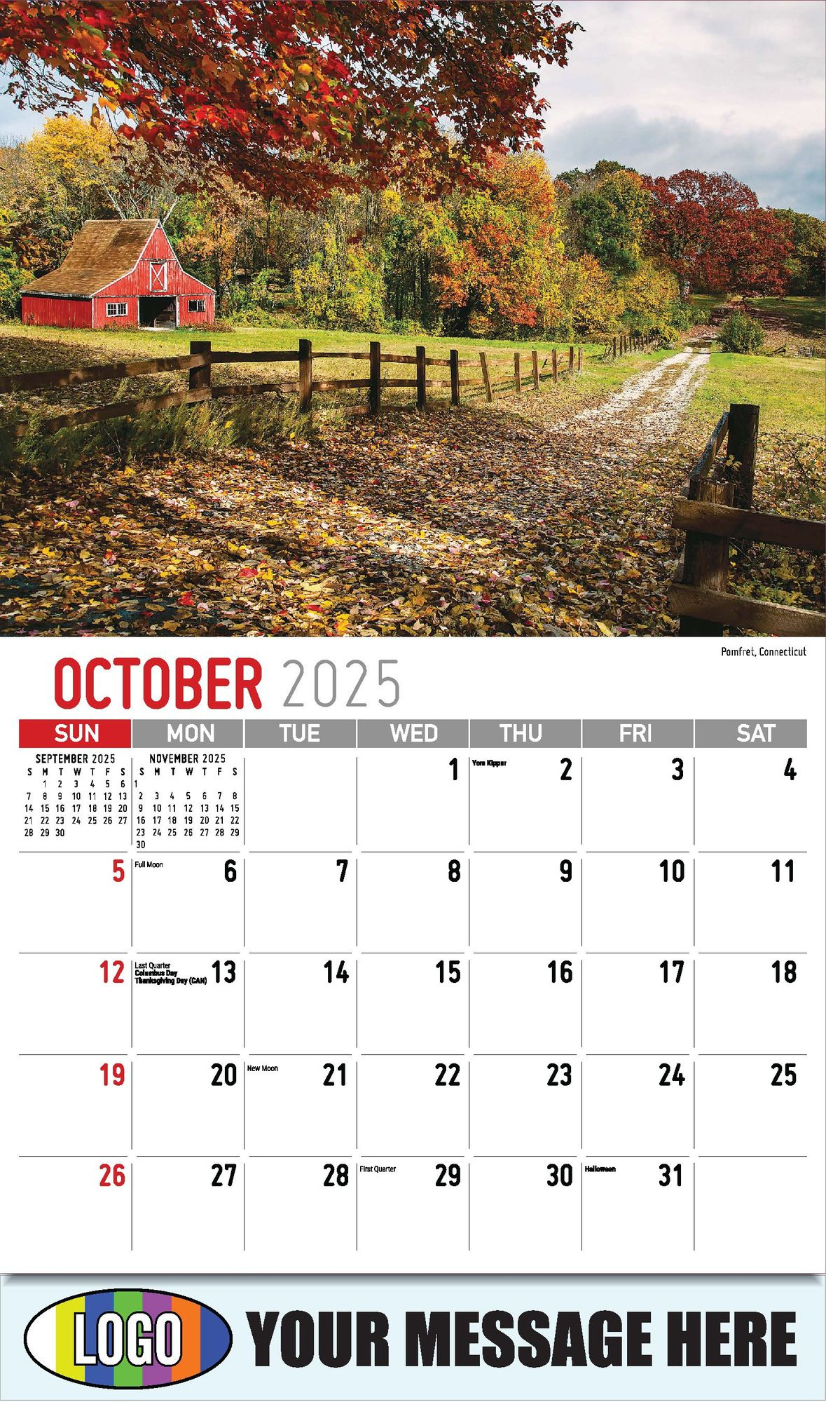 2025 Business Promotion Calendar | Scenes Of America within American Farm 2025 Calendar Printable