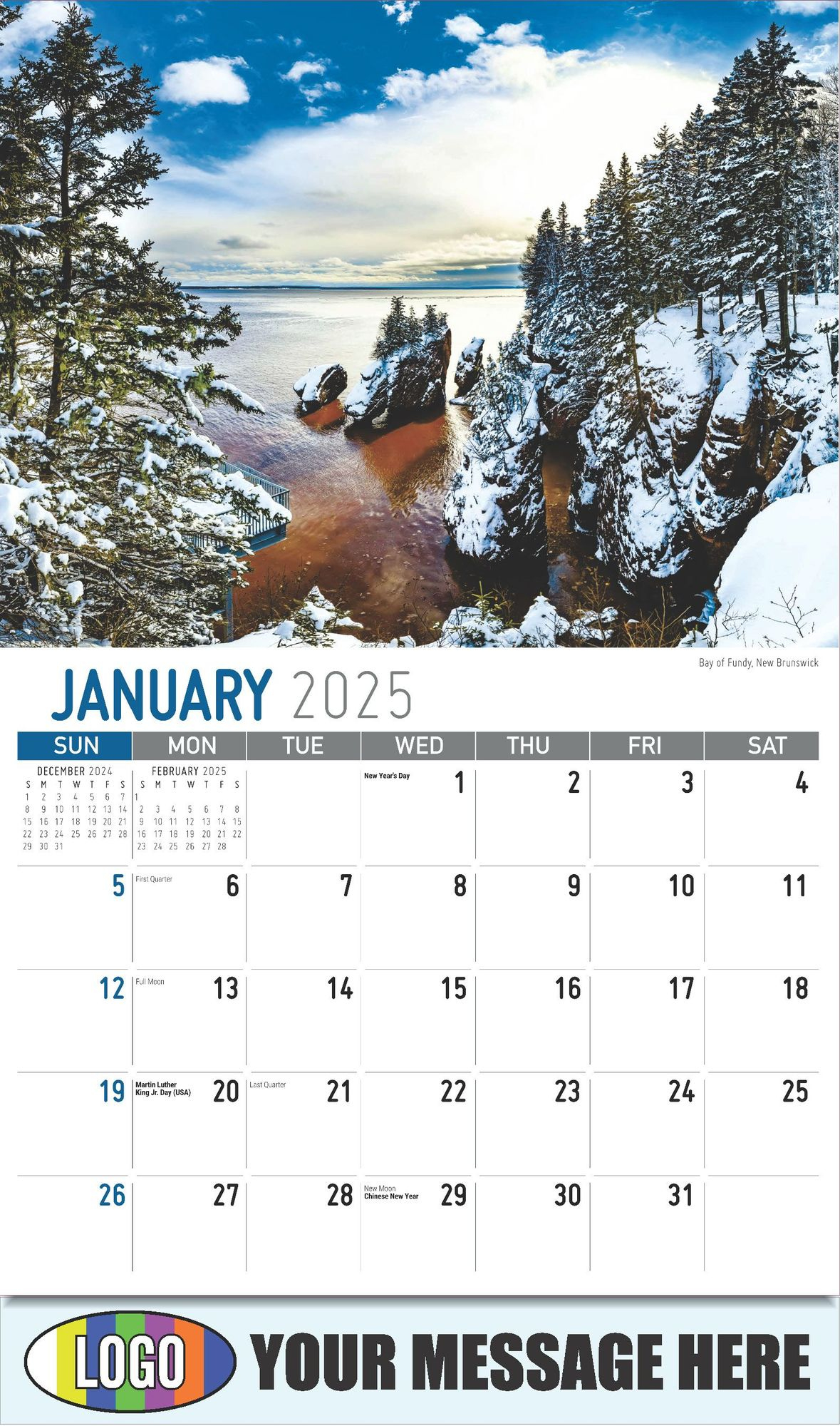 2025 Business Promotion Calendar | Scenes Of Atlantic Canada inside Canadian Scenes 2025 Calendar Printable
