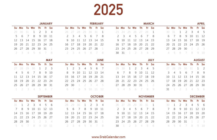 They Said What 2025 Calendar Printable