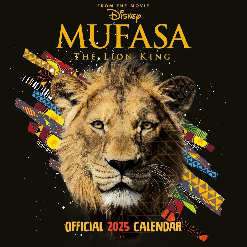 2025 Calendar Movies Despicable Me, Wicked, Beetlejuice, Mufasa pertaining to Disney Mufasa 2025 Calendar Printable