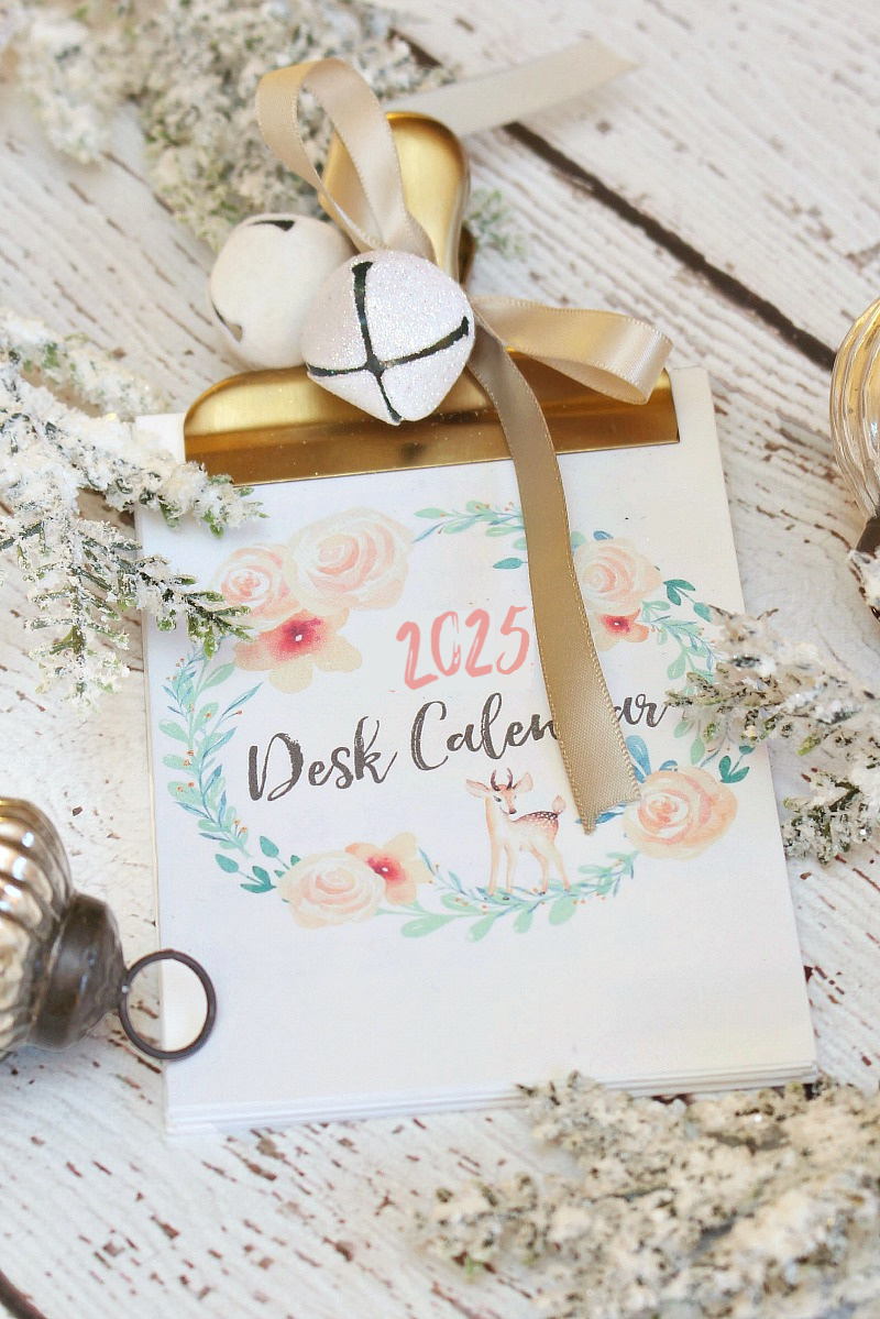 2025 Calendar Printable - Clean And Scentsible for My Favorite Photos 2025 Easel Calendar Printable