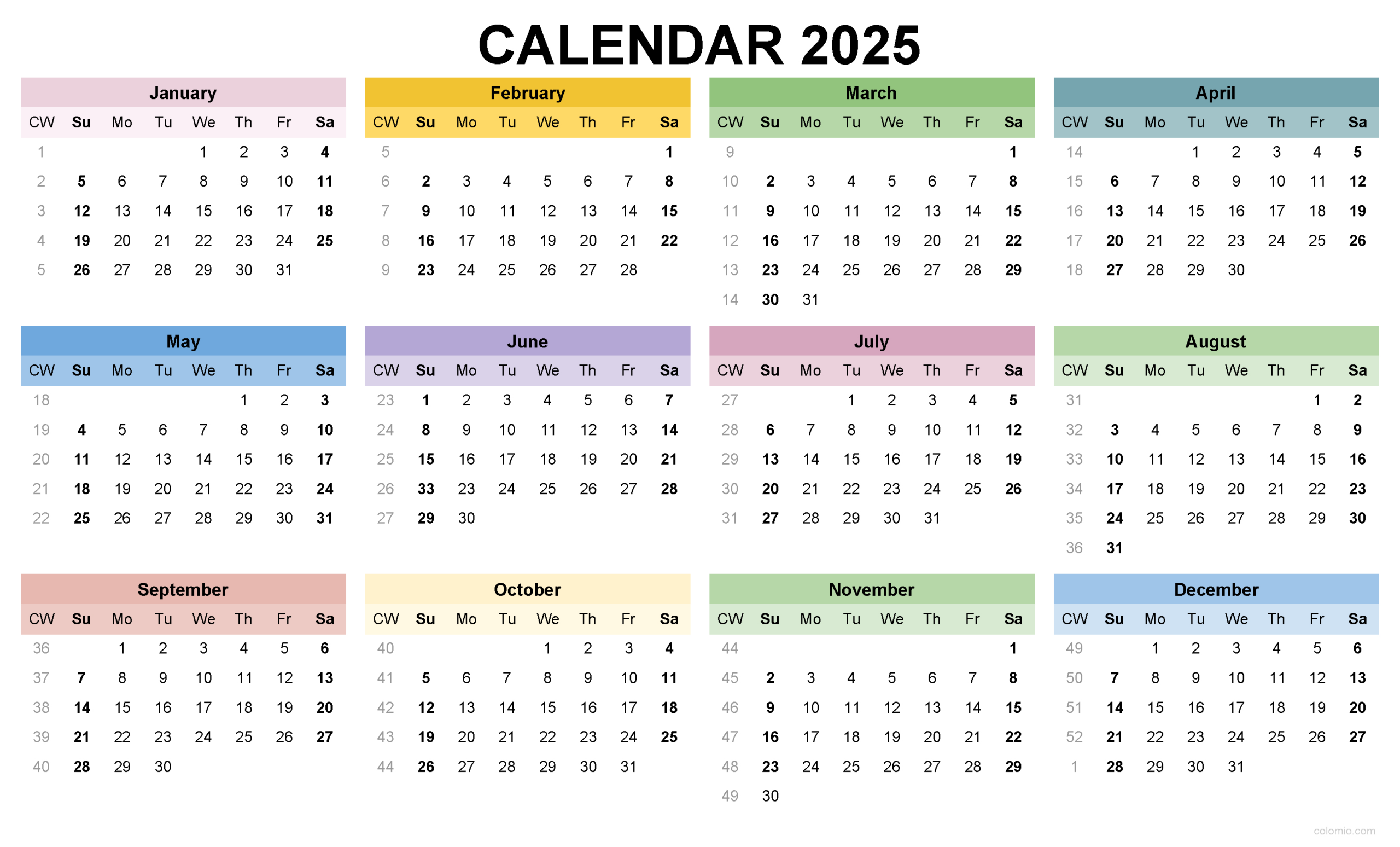 2025 Calendar Printable, ✓ Pdf, Excel And Image File - Free with regard to New England Beautiful 2025 Calendar Printable