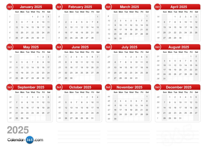 American Axe 2025 Calendar Printable