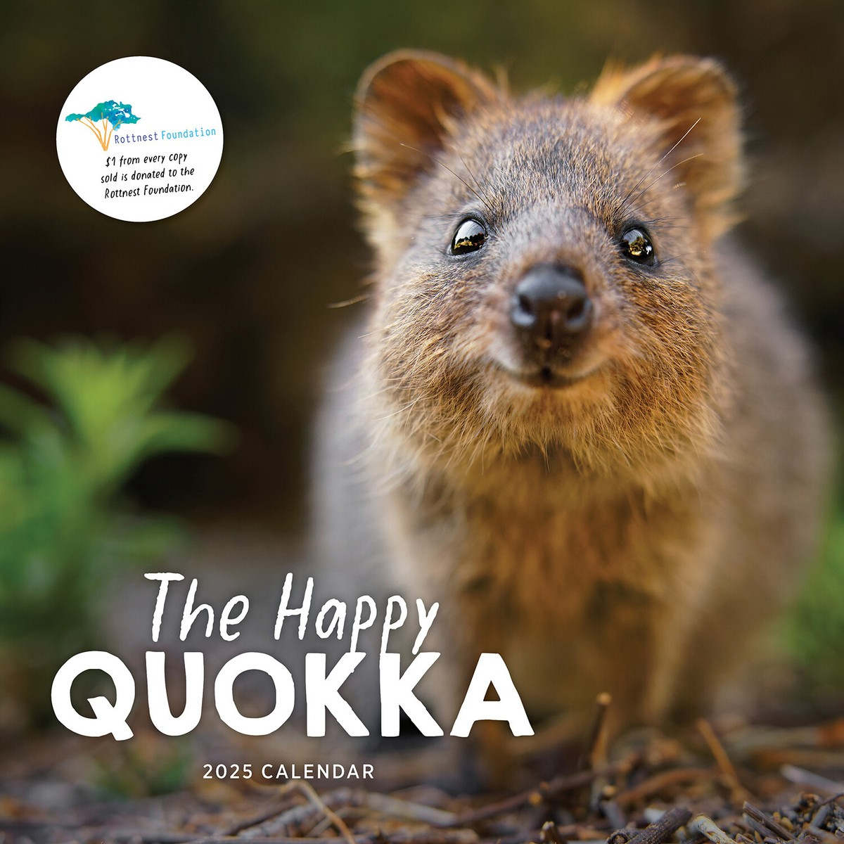 2025 Calendar The Happy Quokka Square Wall Paper Pocket Cab46 intended for Quokkas 2025 Calendar Printable