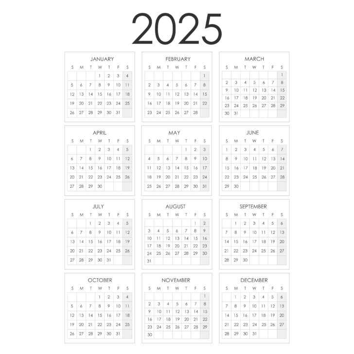 Farmers Daughter 2025 Calendar Printable