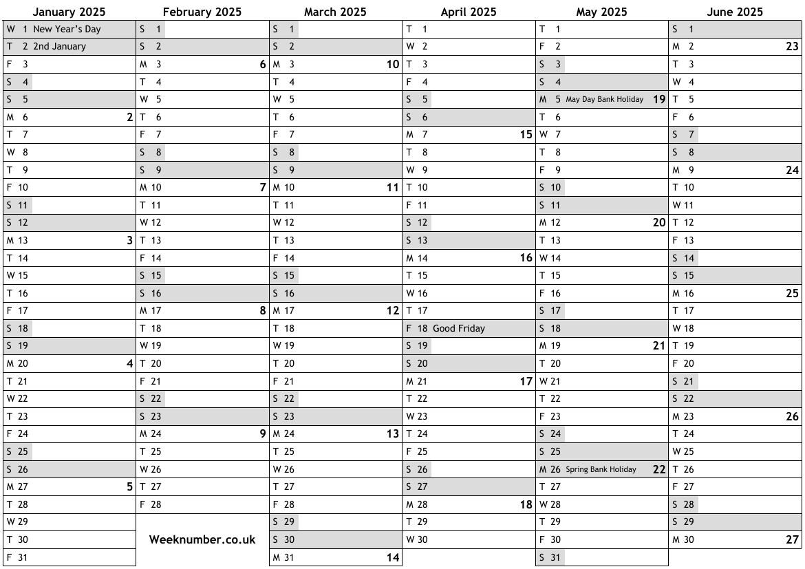 2025 Calendar With Week Numbers And Holidays For Scotland with Scotland 2025 Calendar Printable