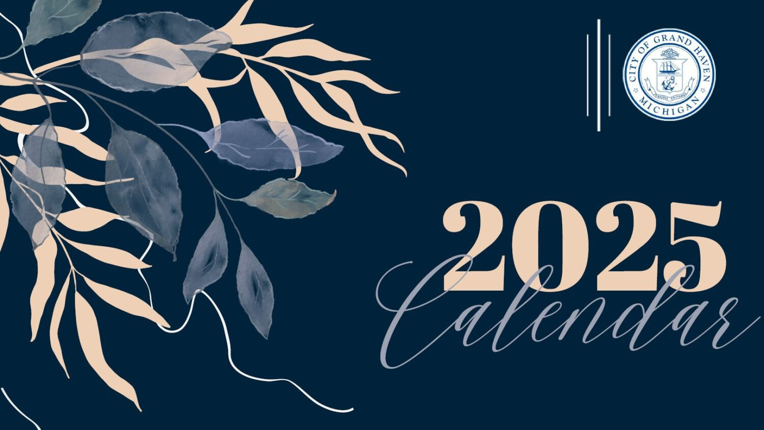 2025 City Calendar - City Of Grand Haven intended for Michigan Photo 2025 Calendar Printable