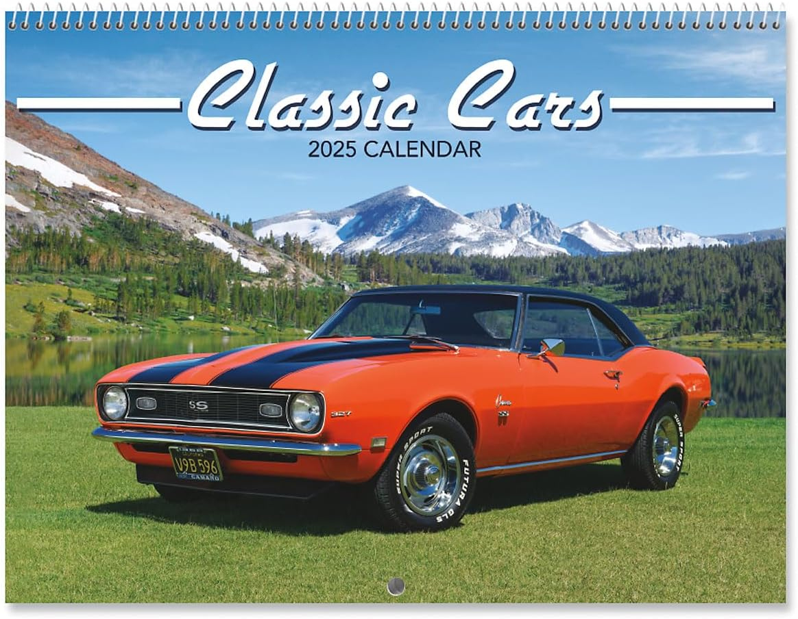 2025 Classic Cars Wall Calendar, 12-Inch X 9-Inch Togo | Ubuy in Camaro 2025 Calendar Printable