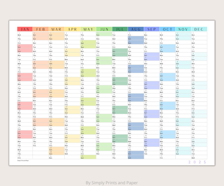 Pennsylvania 2025 Calendar  Printable