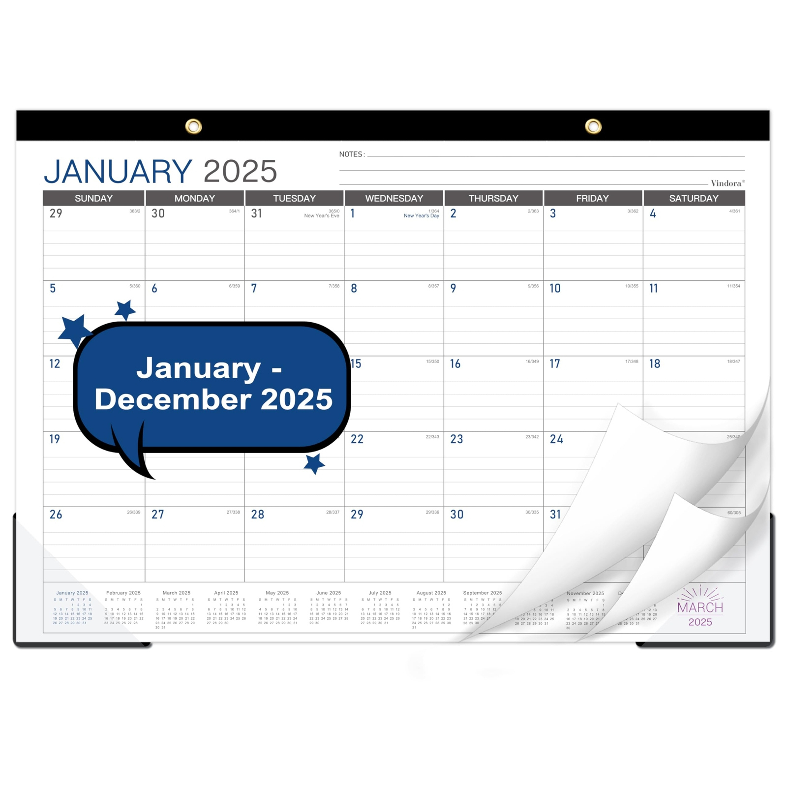 2025 Desk Calendars for COL Kansas Jayhawks 2025 Calendar Printable