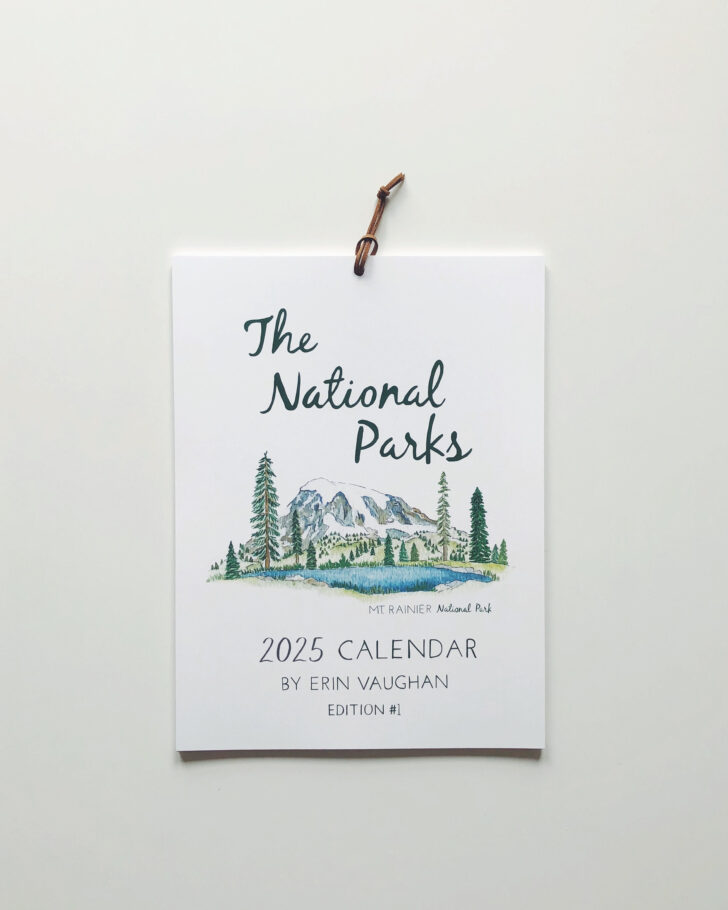 National Parks Adg 2025 Calendar Printable