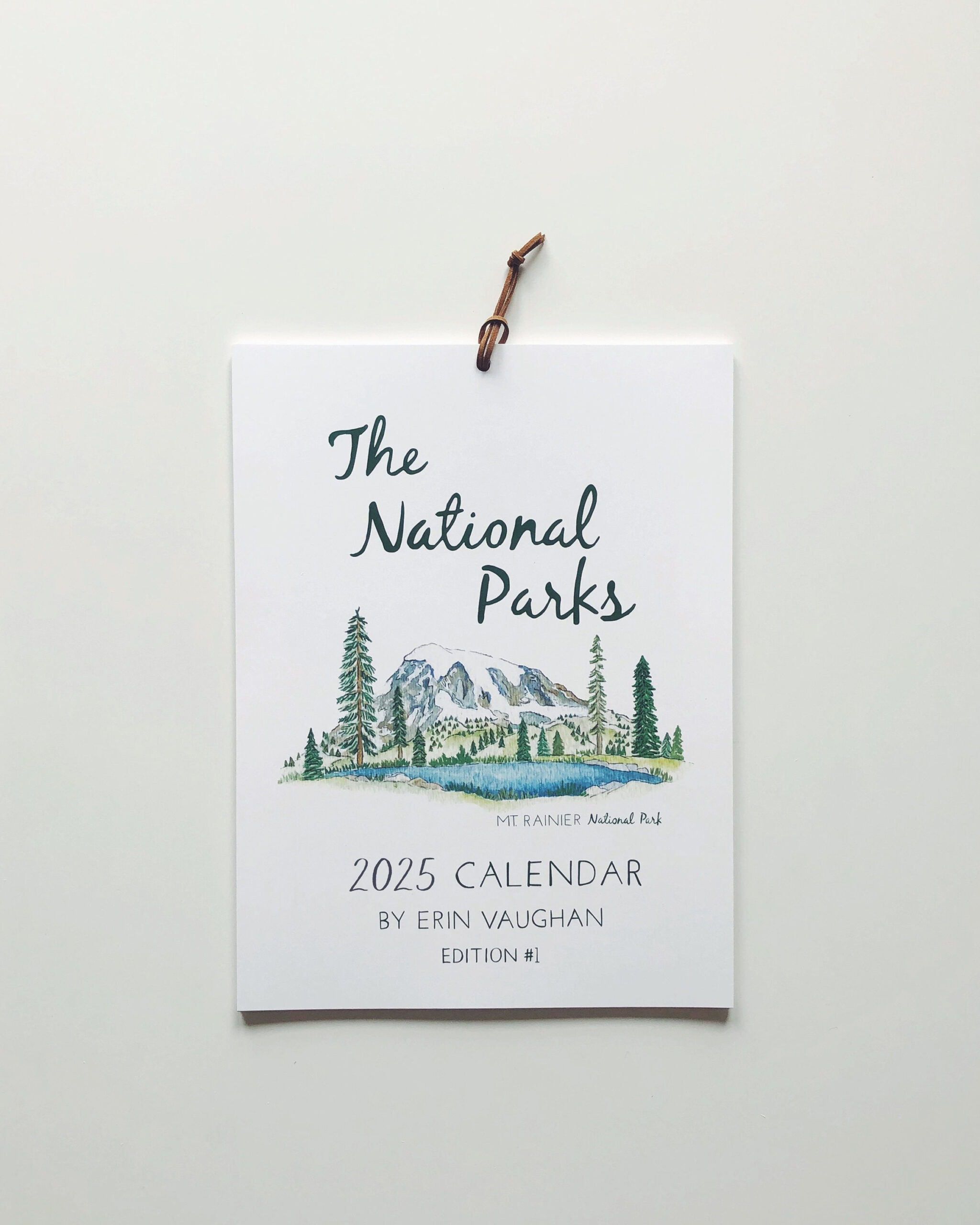 2025 Edition #1 National Parks Calendar in National Parks Adg 2025 Calendar Printable