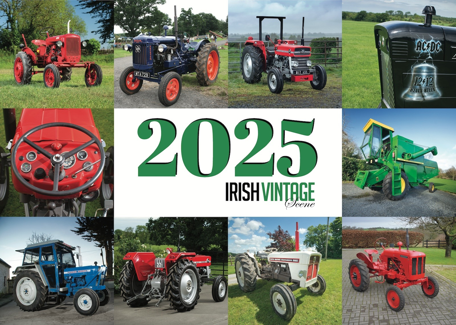 2025 Irish Vintage Scene Tractor Calendar – Irish Vintage Scene in Tractors 2025 Calendar Printable
