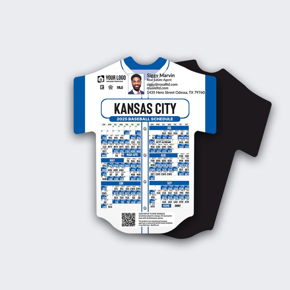 2025 Kansas City Royals Schedule Magnets &amp;amp; Magnetic Schedules with Col Kansas Jayhawks 2025 Calendar Printable
