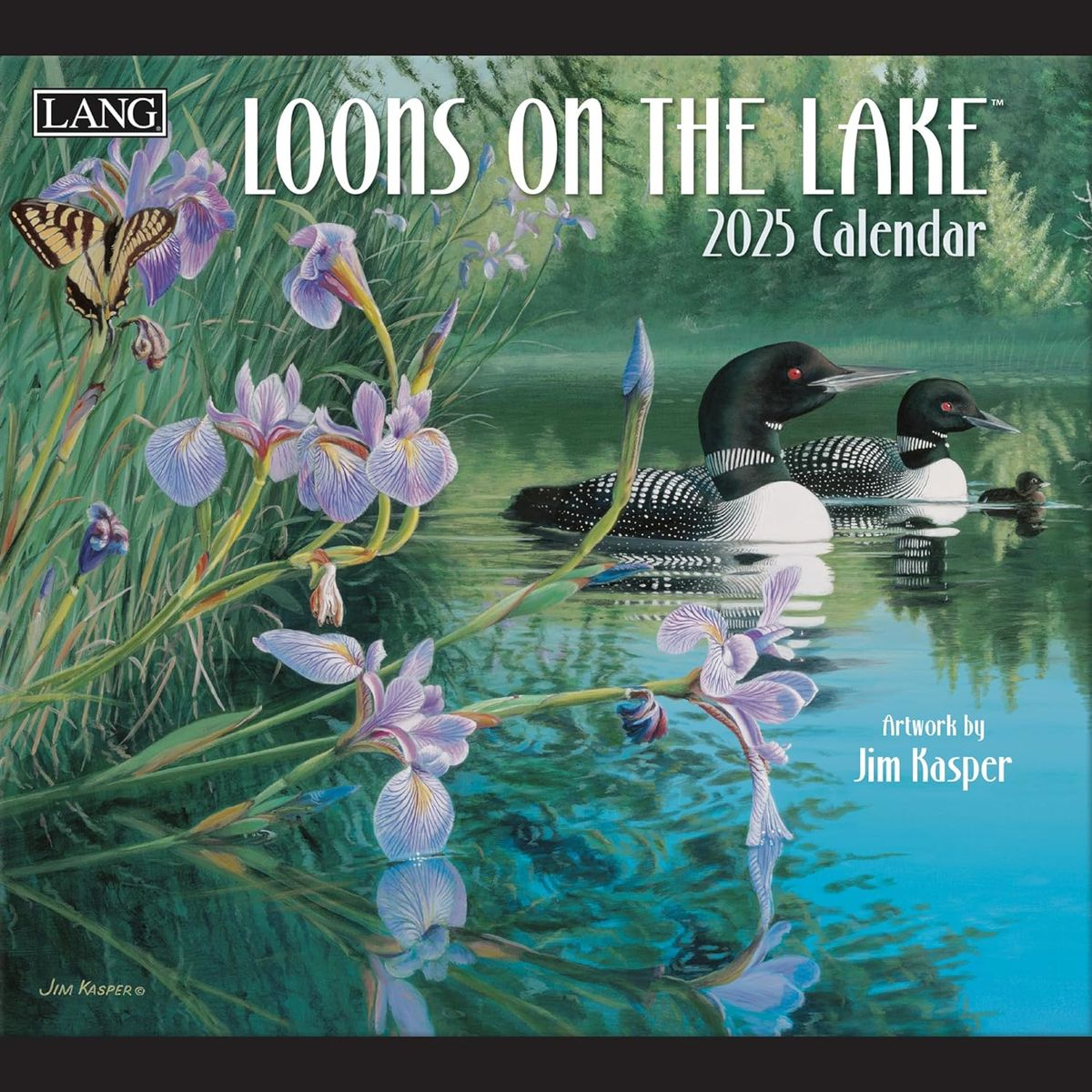 2025 Loons On The Lake Wall Calendar throughout Loons 2025 Calendar Printable