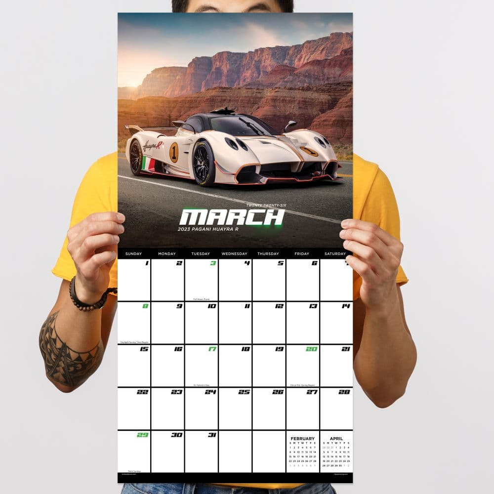 2025 Luxury Sports Cars Calendars | Exotic Cars &amp;amp; High-Performance for Dream Cars 2025 Calendar Printable