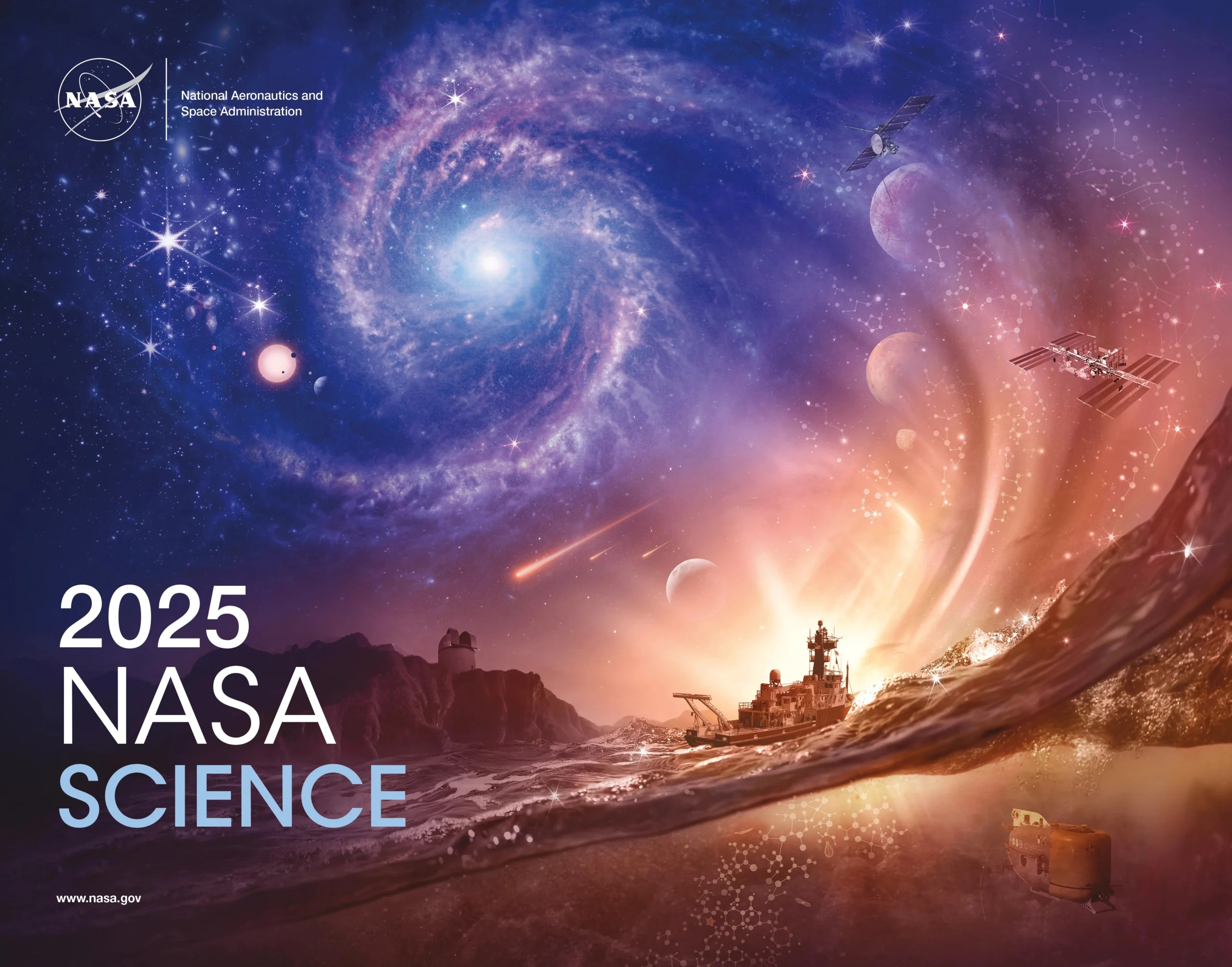2025 Nasa Science Calendar - Nasa Science within Stargazing the Milky Way 2025 Calendar Printable