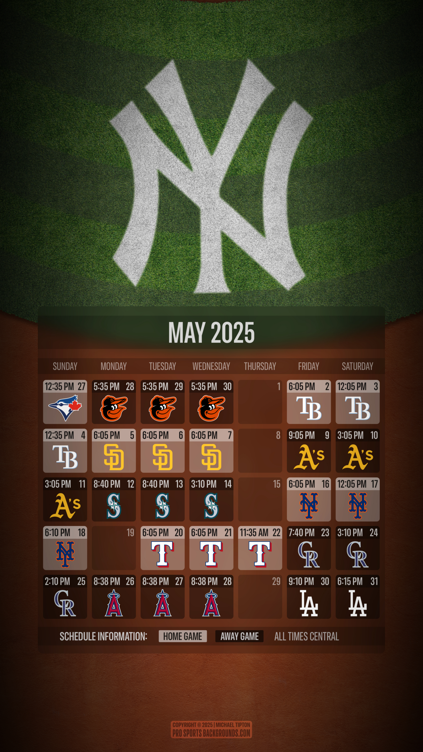 2025 New York Yankees Wallpaper – Pro Sports Backgrounds intended for Mlb New York Yankees 2025 Calendar Printable