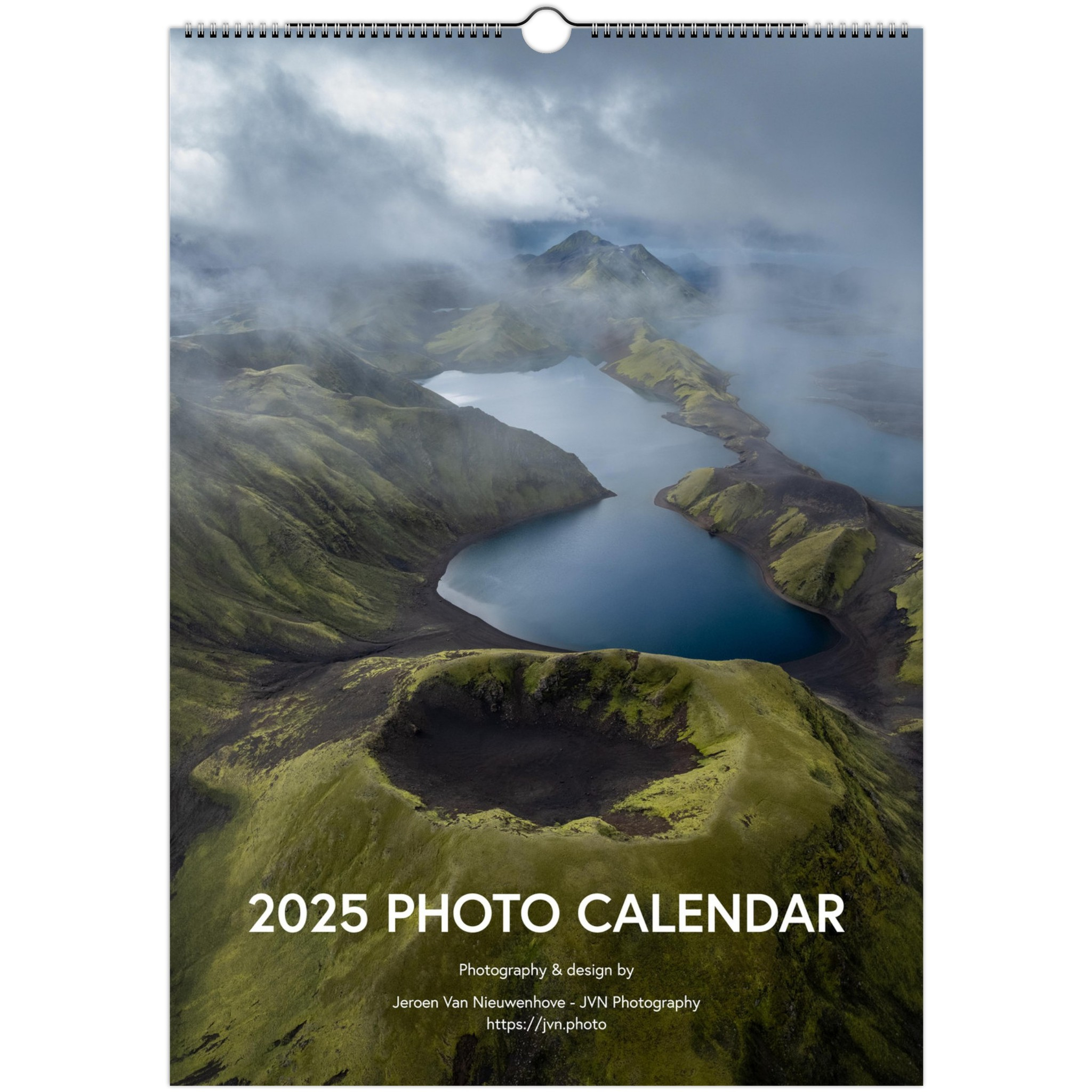 2025 Photo Calendar - Jeroen Van Nieuwenhove Photography throughout Iceland 2025 Calendar Printable