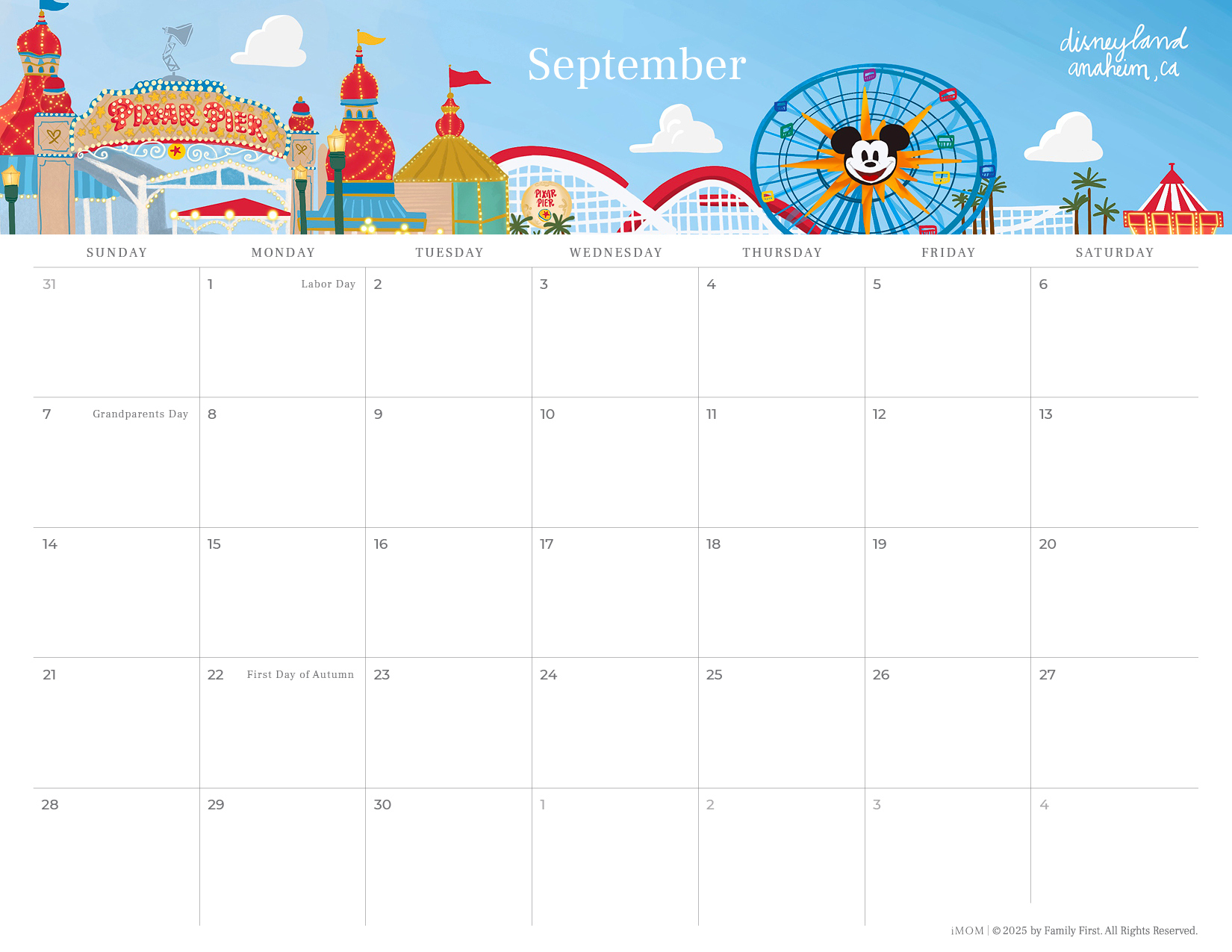 2025 Printable Travel Calendar For Moms - Imom intended for Wanderlust 2025 Calendar Printable