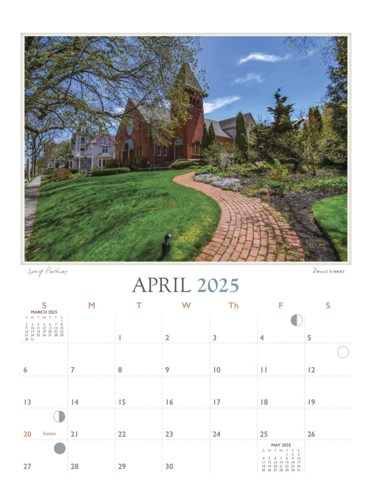 Out On the Porch 2025 Calendar Printable
