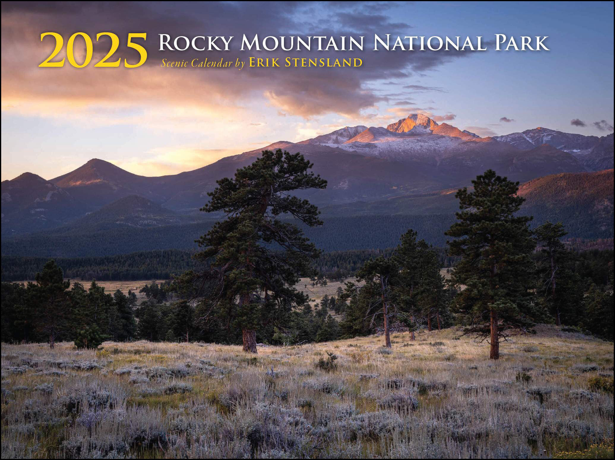 2025 Rocky Mountain National Park Scenic Calendar | Rocky Mountain in Rocky Mountain Wilderness 2025 Calendar Printable
