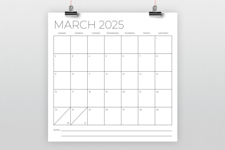 Foxes 2025 Calendar  Printable