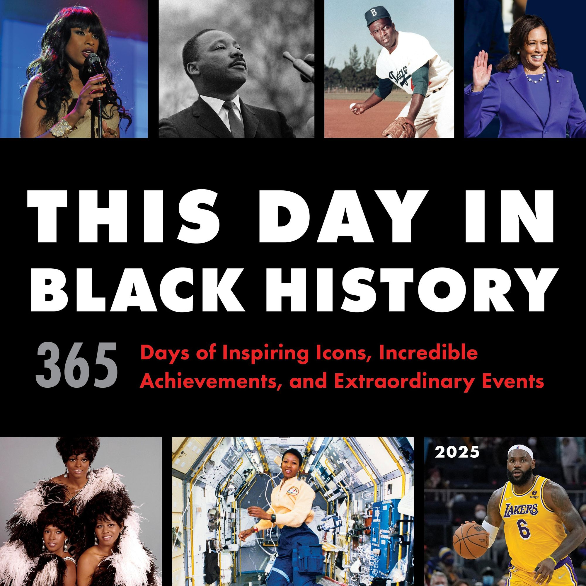 2025 This Day In Black History Wall Calendar within 365 Days of History 2025 Calendar Printable