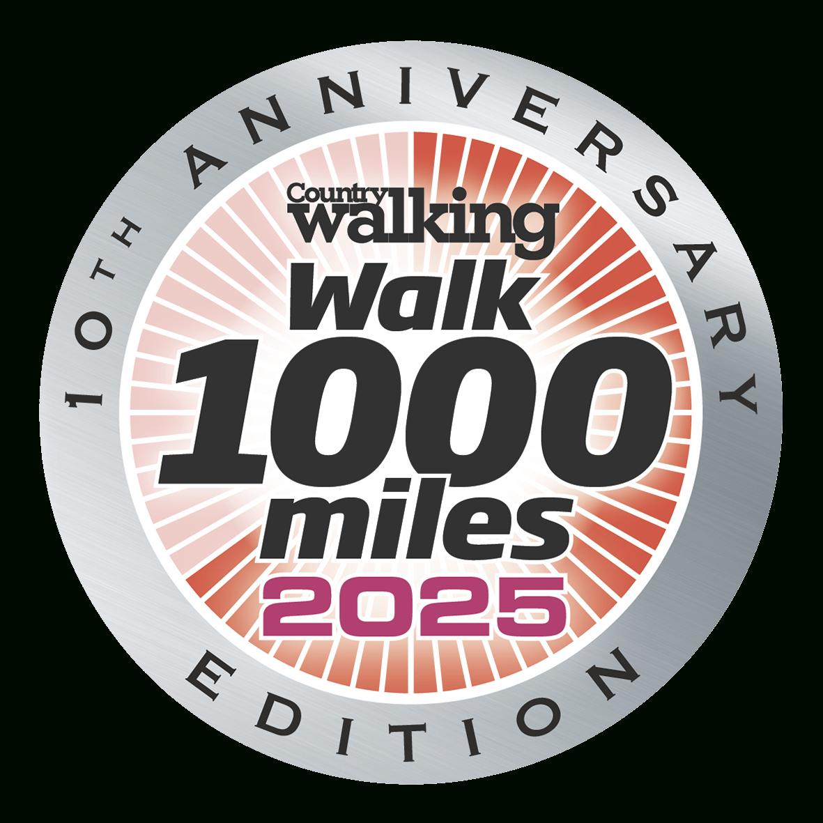2025 Walker&amp;#039;S Calendar — Walk 1000 Miles within Walk In London 2025 Calendar Printable