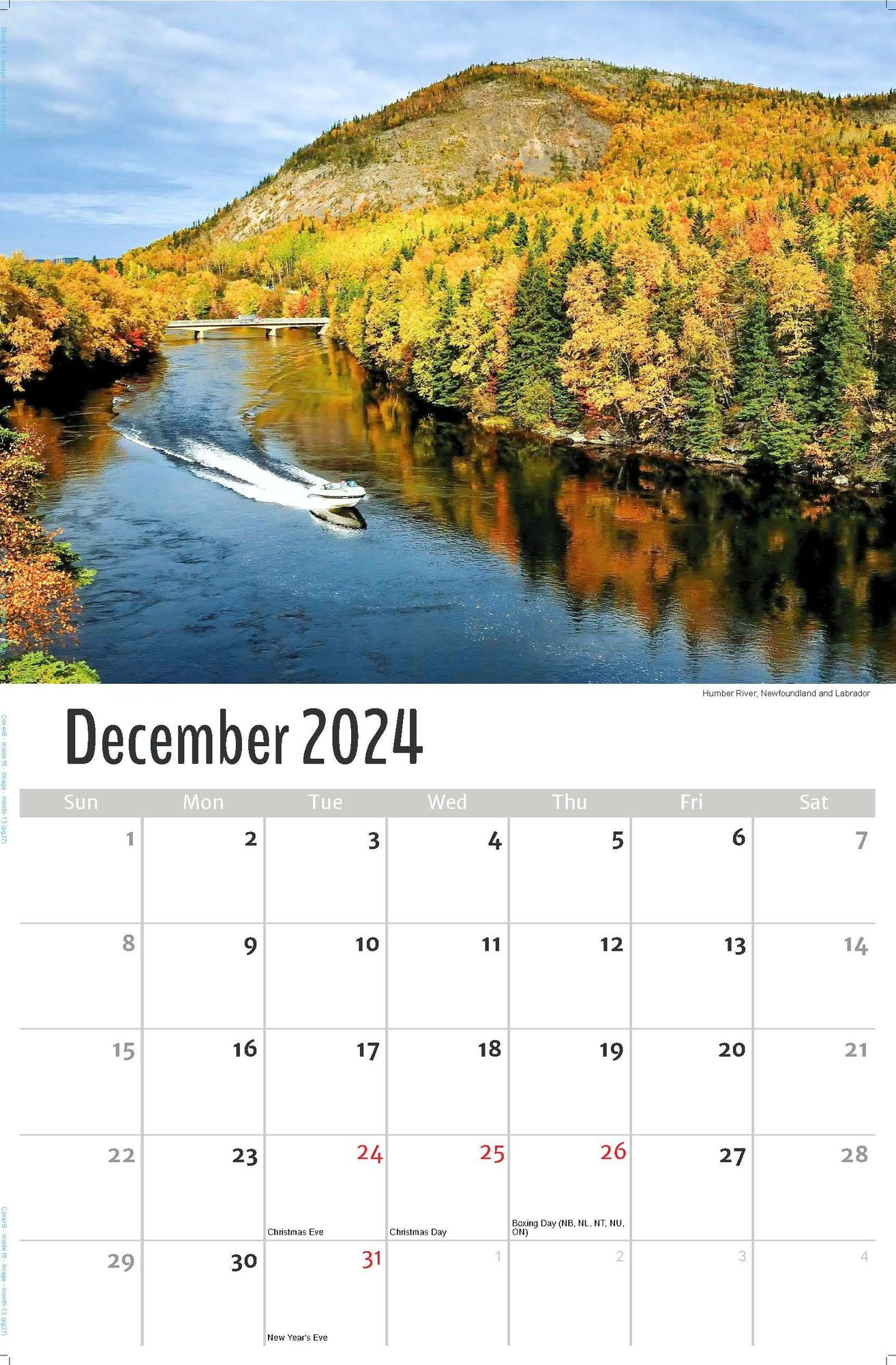 2025 Wall Calendar | Atlantic Canada pertaining to Canadian Scenes 2025 Calendar Printable