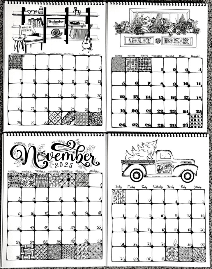 Chonkers 2025 Calendar Printable