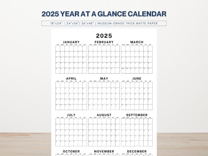 Georgia On My Mind 2025 Calendar Printable