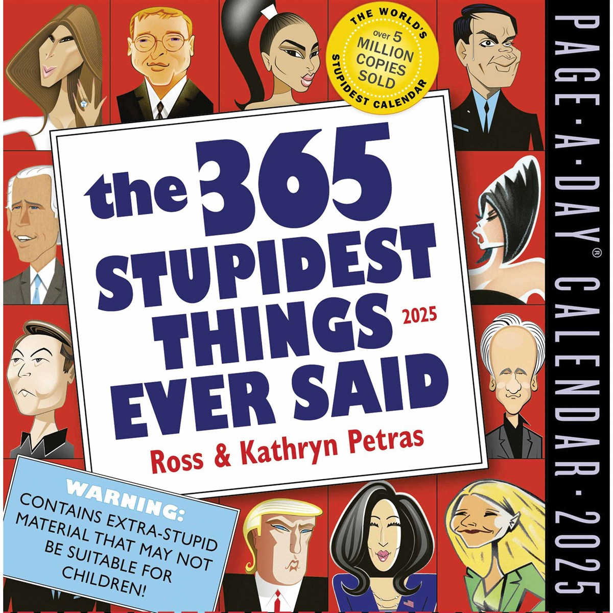 365 Stupidest Things Ever Said Desk Calendar 2025 pertaining to Stupidest Things Ever Said 2025 Calendar Printable