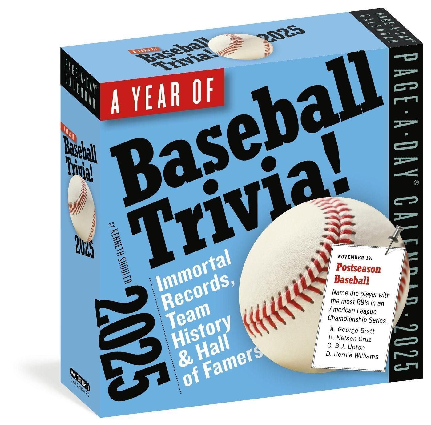 A Year Of Baseball Trivia Page-A-Day(R) Calendar 2025&amp;quot; Kaufen with regard to Baseball Trivia 2025 Calendar Printable