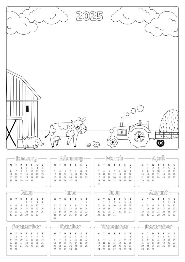 Bathroom Reader 2025 Calendar Printable