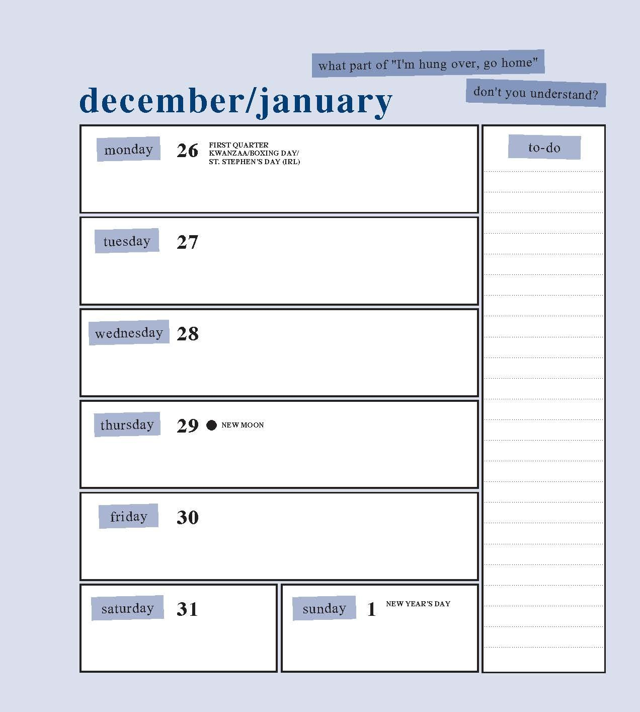 Agenda - Anne Taintor 2017 Engagement Calendar - Chronicle Books within Anne Taintor 2025 Calendar Printable
