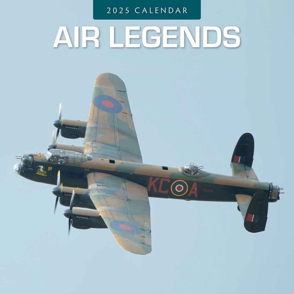 Air Legends - 2025 Square Wall Calendar 16 Monthred Robin | Ebay pertaining to Flying Legends 2025 Calendar Printable